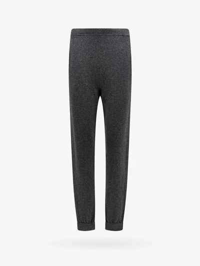 Saint Laurent Woman Trouser Woman Grey Pants In Gray