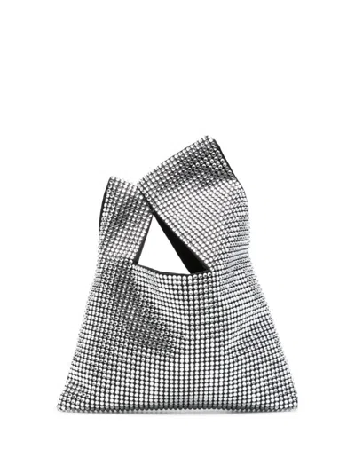 Giuseppe Di Morabito Crystal-embellished Mini Bag In Black