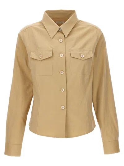 Dries Van Noten Cellie Shirt, Blouse Beige