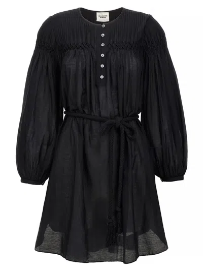 Isabel Marant Étoile 'adeliani' Dress In Black