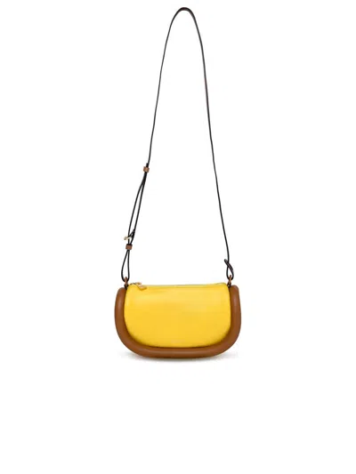 Jw Anderson J.w. Anderson Two-tone Leather Bag In Yellow
