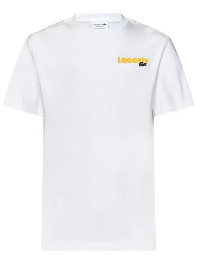 Lacoste T-shirt  In Bianco