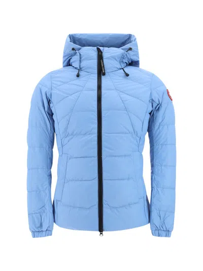 Canada Goose Abbott Hoody Down Jacket In Lightblue