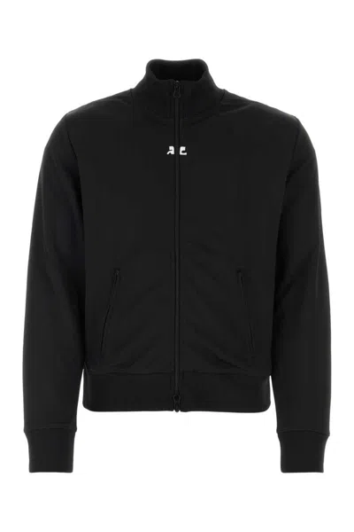 Courrèges Courreges Sweatshirts In Black