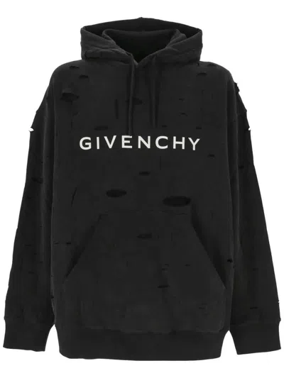 Givenchy Sweaters In Faded Black