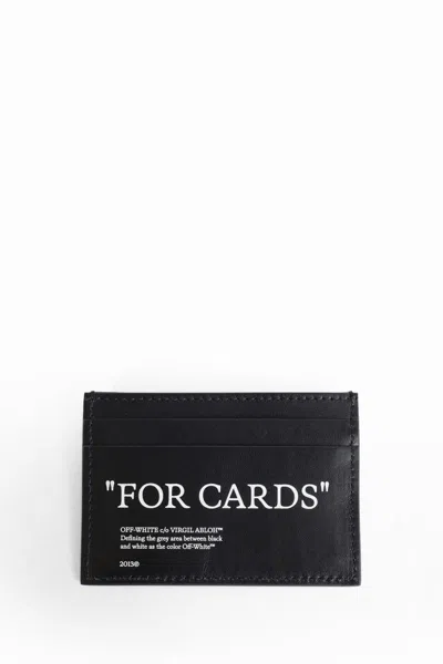 Off-white Wallets & Cardholders In Black&white