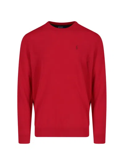 Polo Ralph Lauren Sweaters In Red