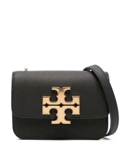 Tory Burch Eleanor Small Leather Shoulder Bag In Black