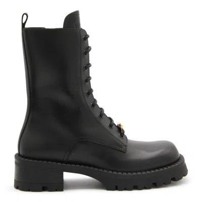 Versace Boots In Black