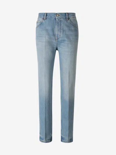 Victoria Beckham Nicola Skinny Jeans In Denim Blue