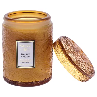 Voluspa Baltic Amber - Small By  For Unisex - 5.5 oz Candle In Brown