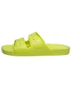 Freedom Moses Two-strap Slides In Yellow