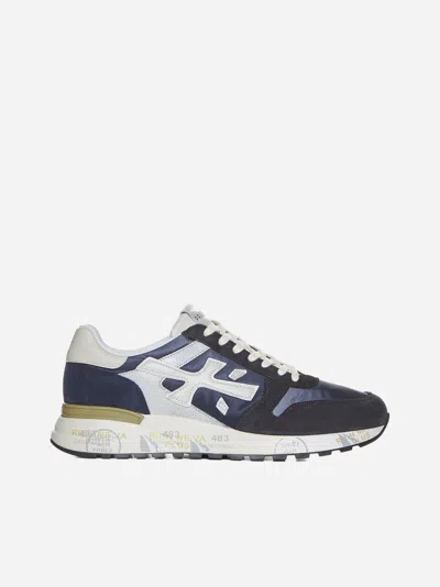 Premiata Mick Low-top Trainers In Blue,white