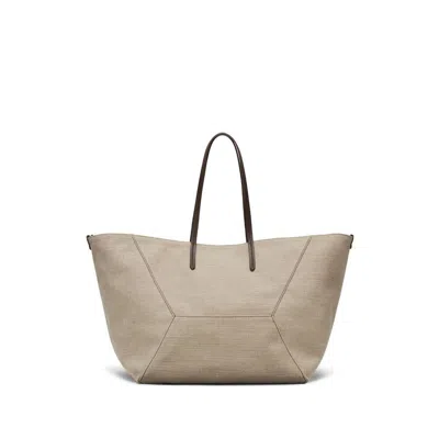 Brunello Cucinelli Bags In Neutrals