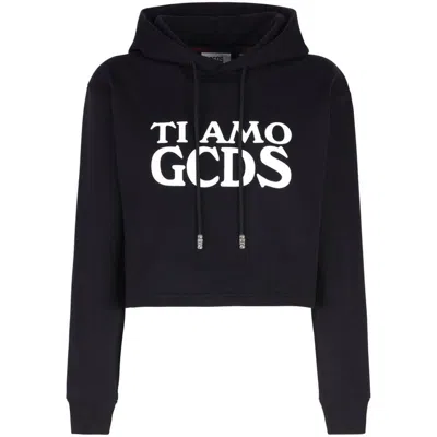 Gcds Sweatshirts In Black