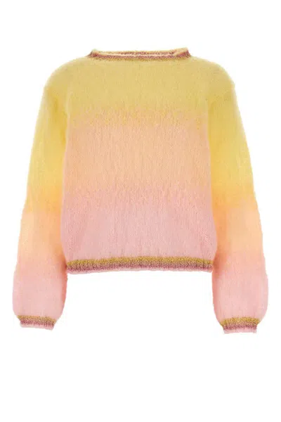 Rose Carmine Knitwear In Multicoloured