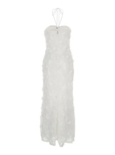 Rotate Birger Christensen Sequin Mini Slip Dress In White