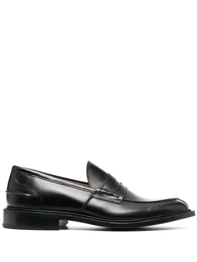 Tricker's James Calf Lace Up Shoes In Black