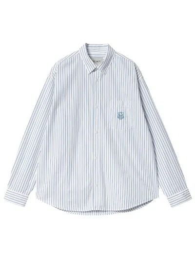 Carhartt Wip Short Sleeves Linus Shirt Clothing In Multicolour