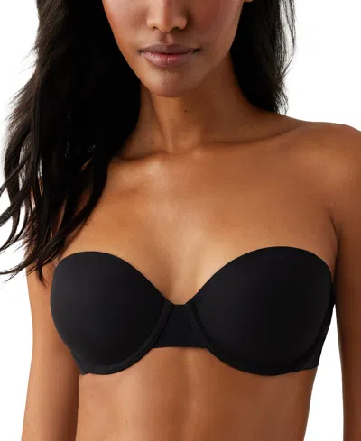 Wacoal Comfort First Strapless Underwire Bra In Black