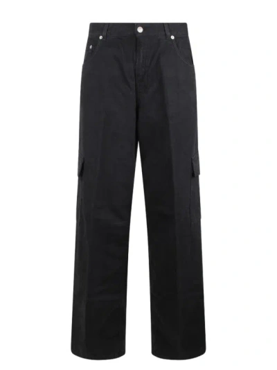 Haikure Bethany Cargo Twill Jeans In Black