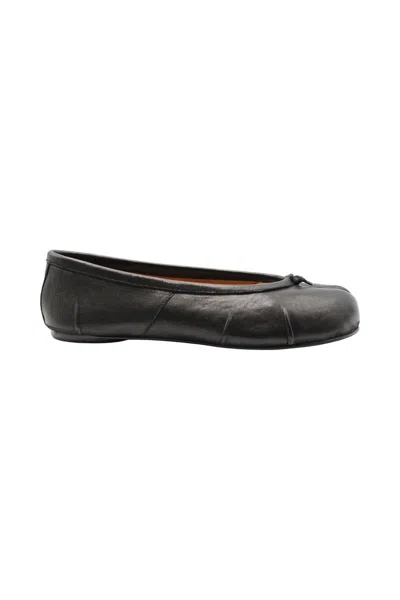 Maison Margiela Tabi Ballerinas Shoes In Black