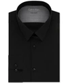 CALVIN KLEIN X MEN'S EXTRA-SLIM FIT THERMAL STRETCH PERFORMANCE SOLID DRESS SHIRT