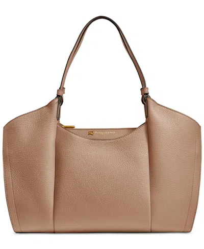 Donna Karan Wainscott Tote In Brown