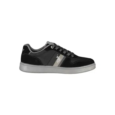 U.s. Polo Assn Black Polyester Trainer