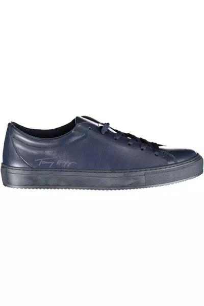 Tommy Hilfiger Blue Altre Materie Sneaker In White