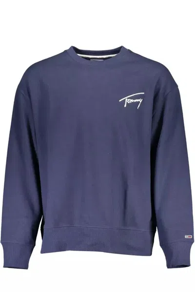 Tommy Hilfiger Blue Cotton Sweater