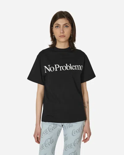 No Problemo Logo T-shirt In Black