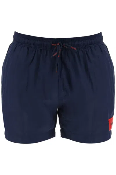 Hugo Dominica Sea Bermuda Shorts In Blue