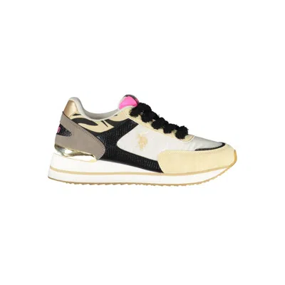 U.s. Polo Assn Beige Polyester Trainer