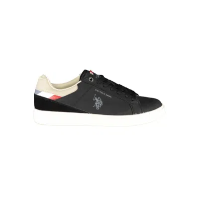 U.s. Polo Assn Black Polyester Sneaker