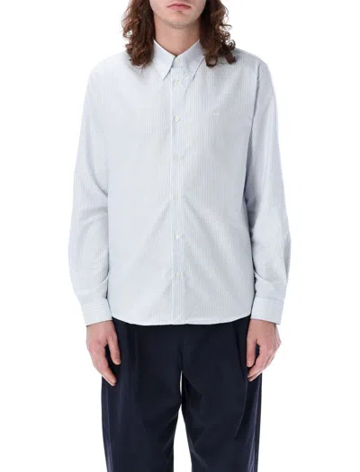 Apc A.p.c. Greg Shirt In Blue