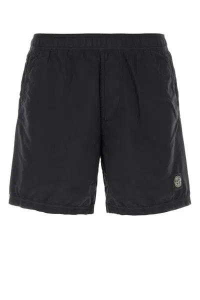 Stone Island Swimsuits In Black