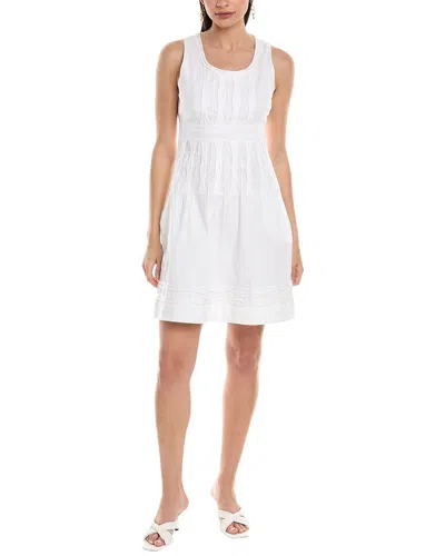 Frances Valentine Ribbon Dress In White