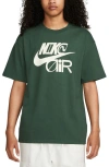 Nike Air Max90 Graphic T-shirt In Fir