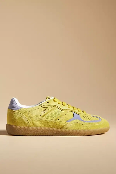 Alohas Tb. 490 Leather Trainers In Rife Acid Green, Women's At Urban Outfitters