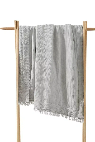 Sunday Citizen Muslin Snug Throw In Cloud Gray