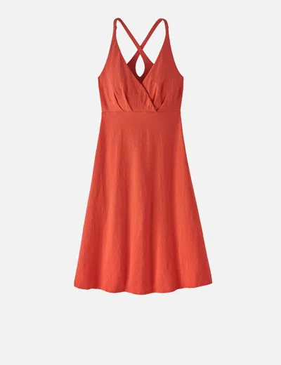 Patagonia Women's Amber Dawn Dress In Red