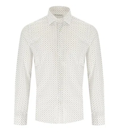 Manuel Ritz White Patterned Shirt