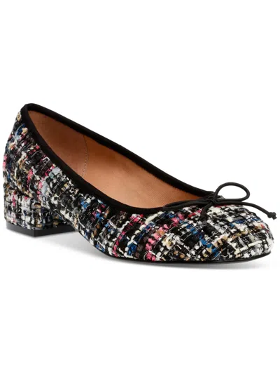 Steve Madden Cherish Womens Bow Slip On Pumps In Multi