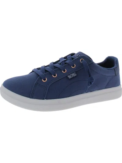 Bobs From Skechers Bobs D'vine Womens Canvas Athletic And Training Shoes In Blue
