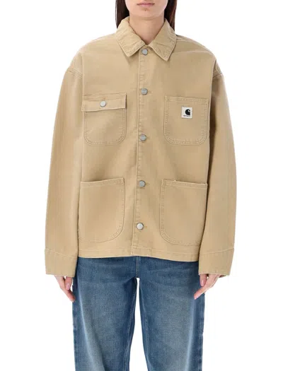 Carhartt W Og Michigan Coat In Bourbon Beige