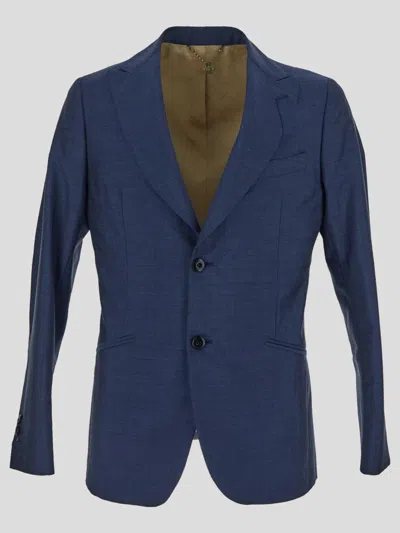 Maurizio Miri Suit In Avion Blue