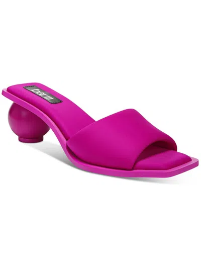 Bar Iii Cayymen Womens Slide Shoes Pumps In Pink