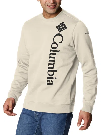 Columbia Mens Comfy Cozy Sweatshirt In White
