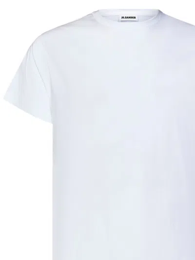 Jil Sander T-shirt  In Bianco